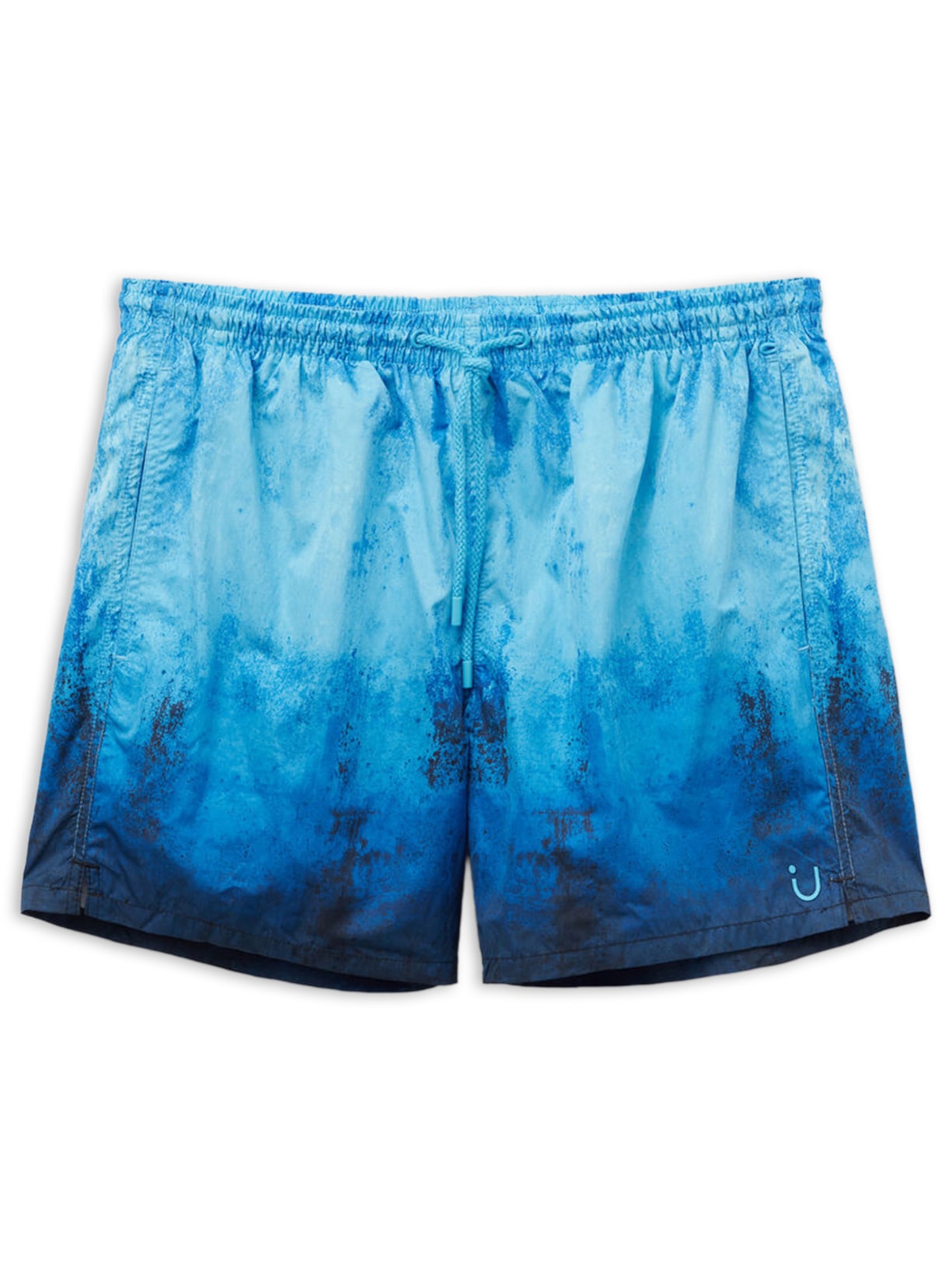 Bermuda De Banho Com Estampa De Tonalidades Azul Intimissimi