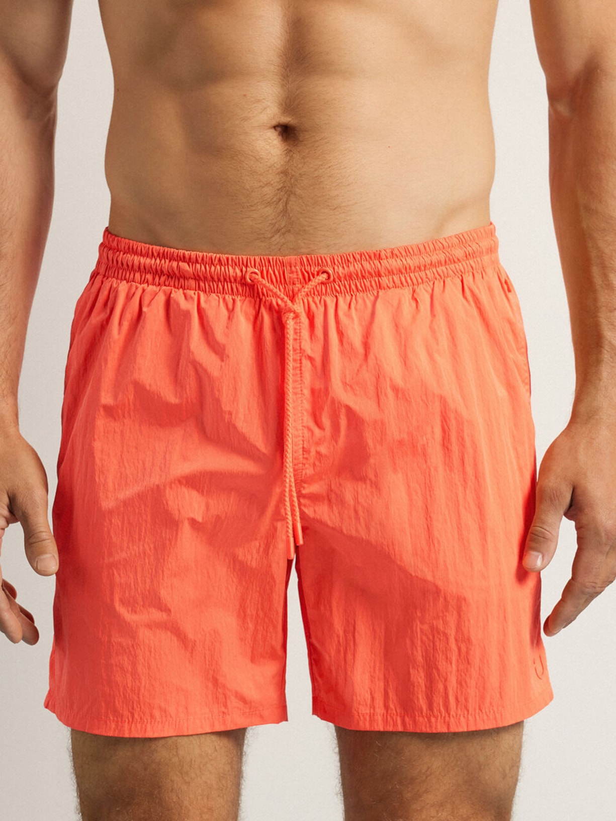 Bermuda De Banho Fluorescente Laranja Intimissimi