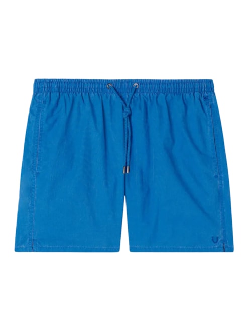 Bermuda De Banho Washed Collection - Azul