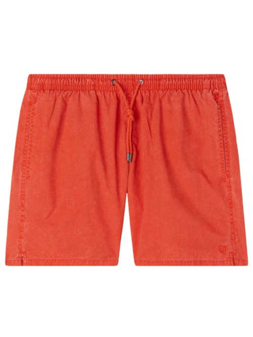 Bermuda De Banho Washed Collection - Laranja