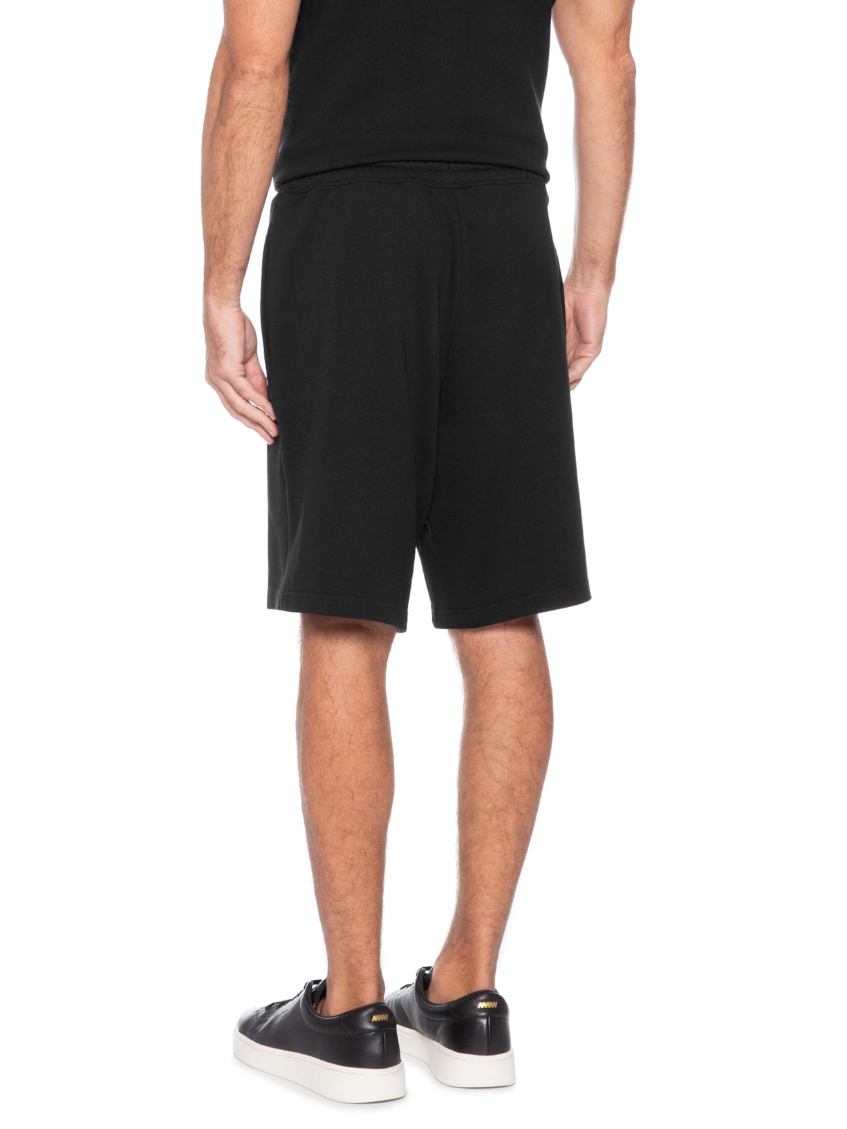 Bermuda de Moletom Masculina Dayono Preto Hugo