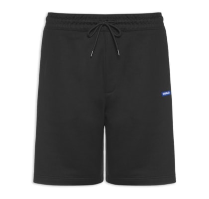 Bermuda De Moletom Masculina Nasensio - Preto