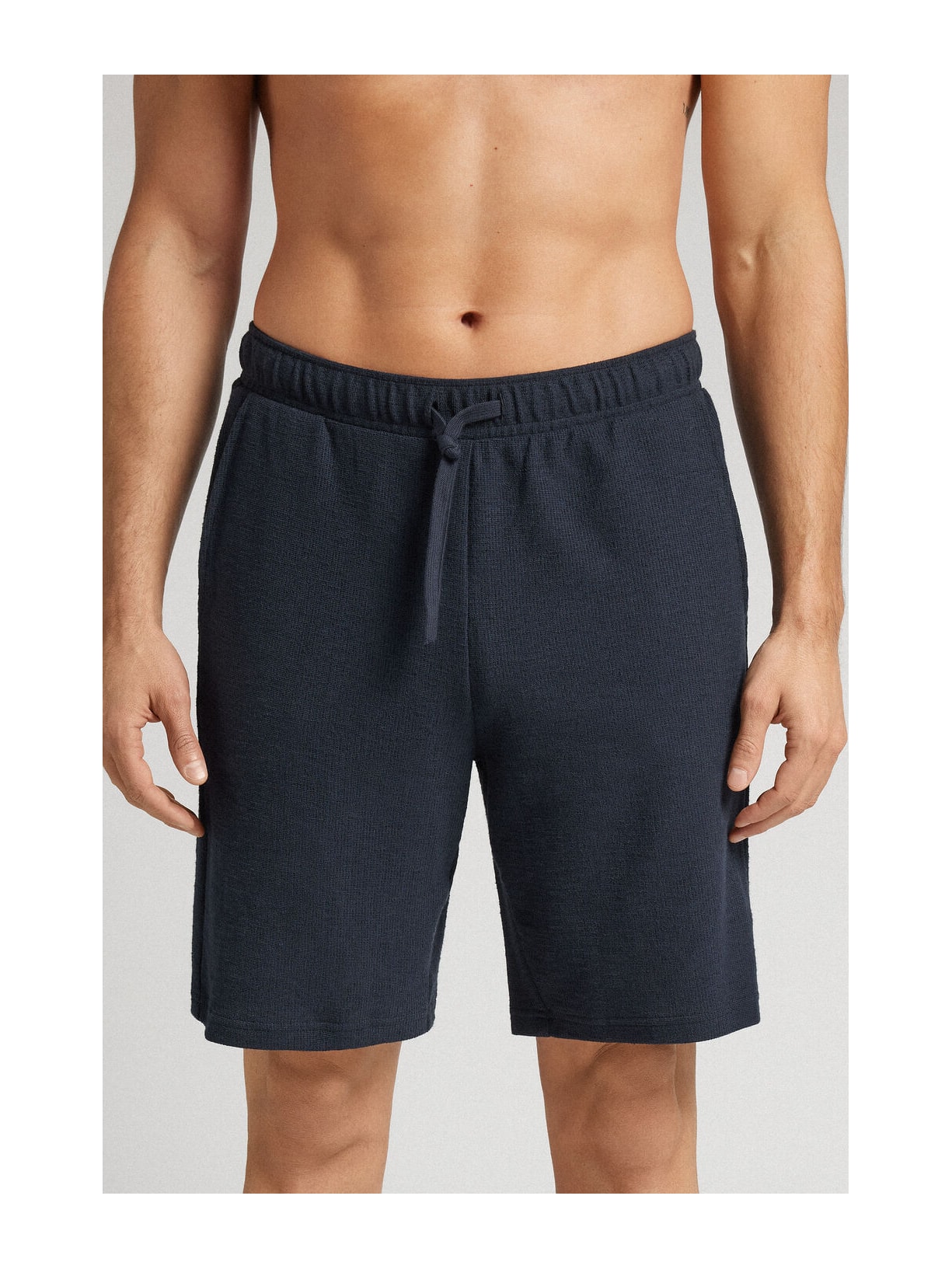 Bermuda Em Algodão Azul Intimissimi