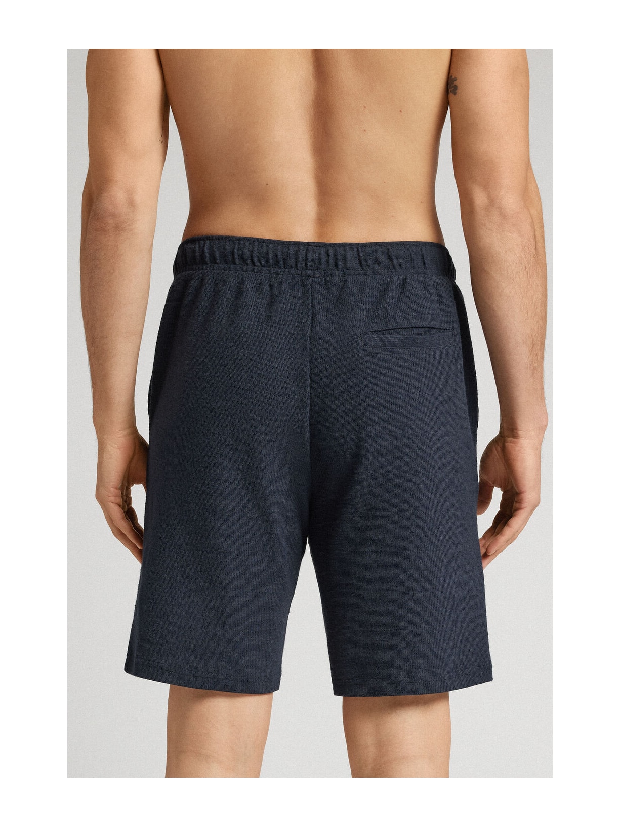 Bermuda Em Algodão Azul Intimissimi