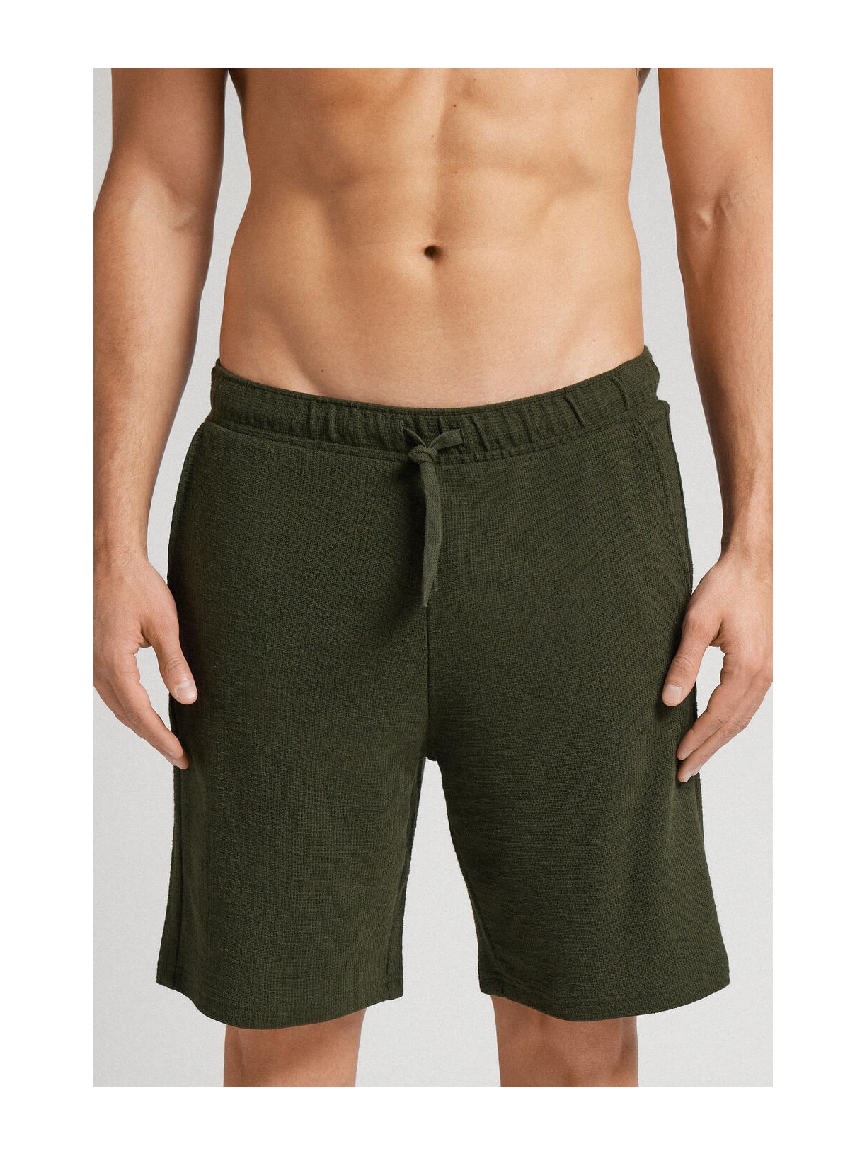 Bermuda Em Algodão Verde Intimissimi