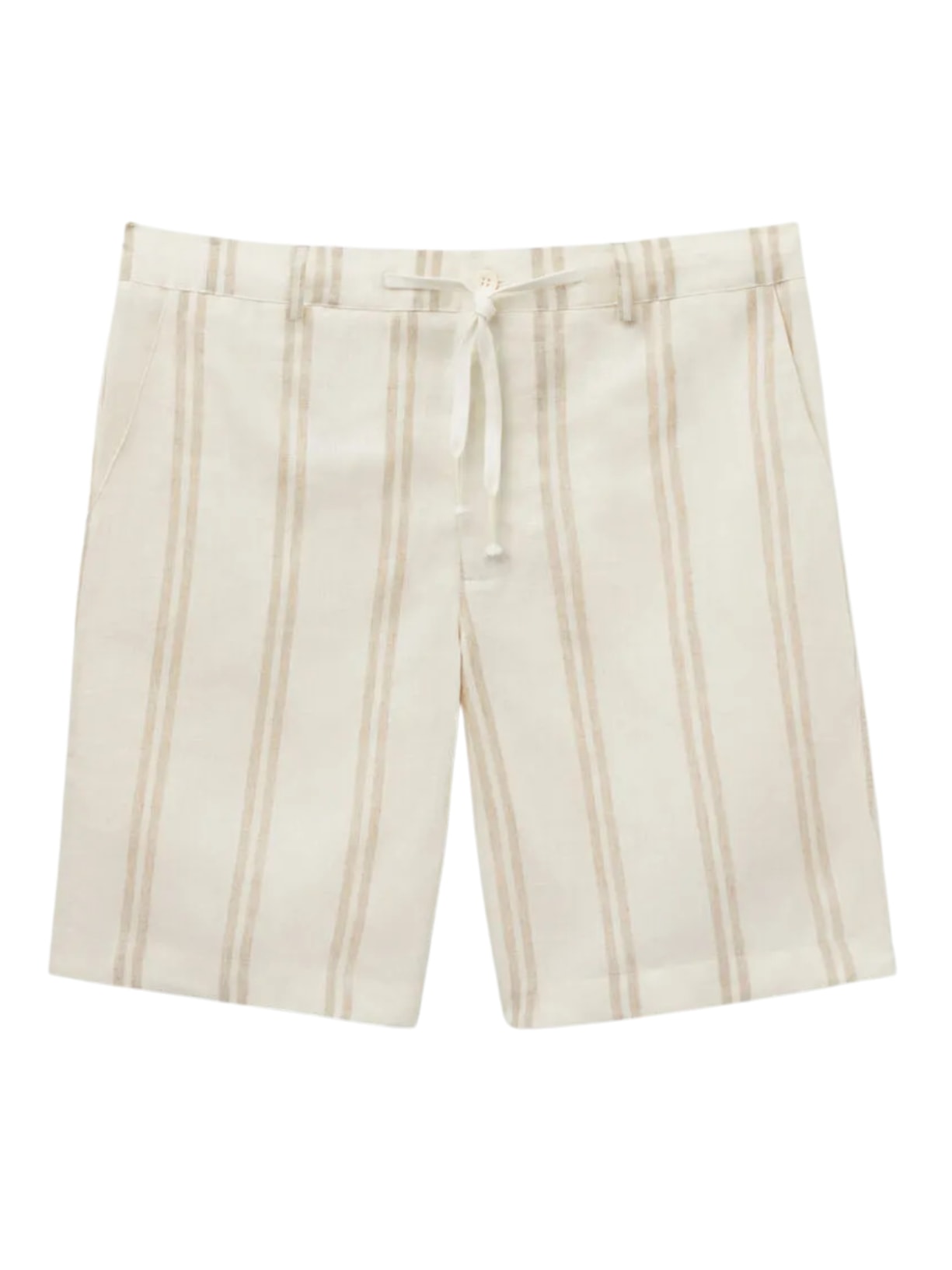 Bermuda Em Linho e Algodão Marfim Intimissimi