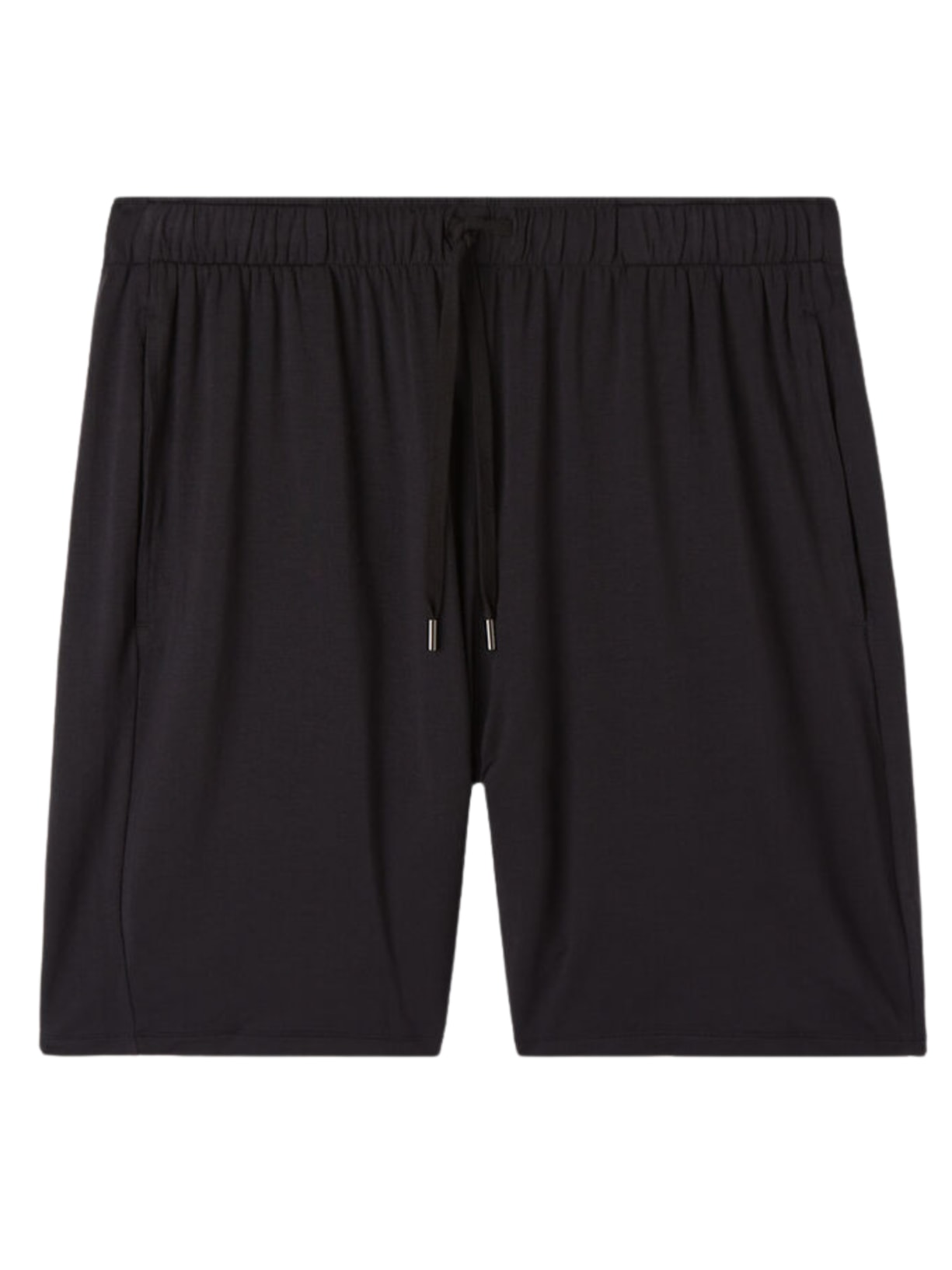 Bermuda Em Seda e Modal - Preto