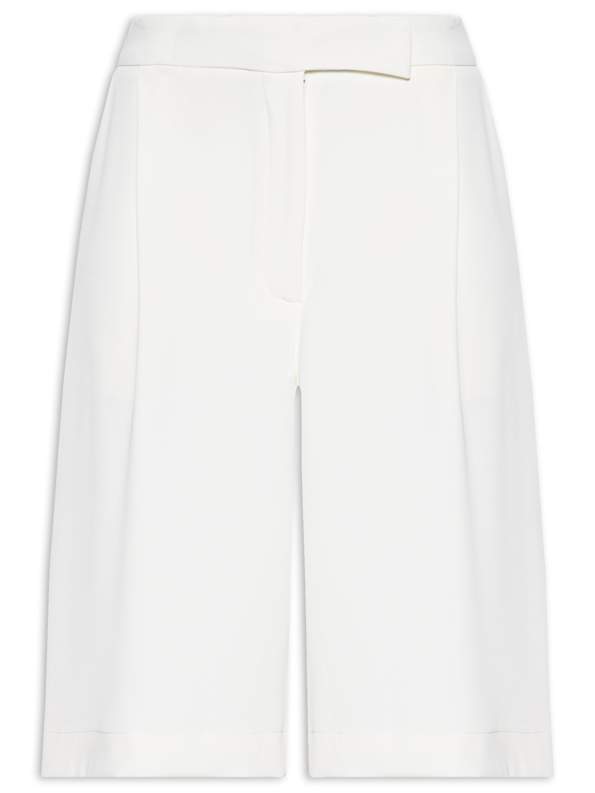 Bermuda Feminina Alfaiataria - Off White