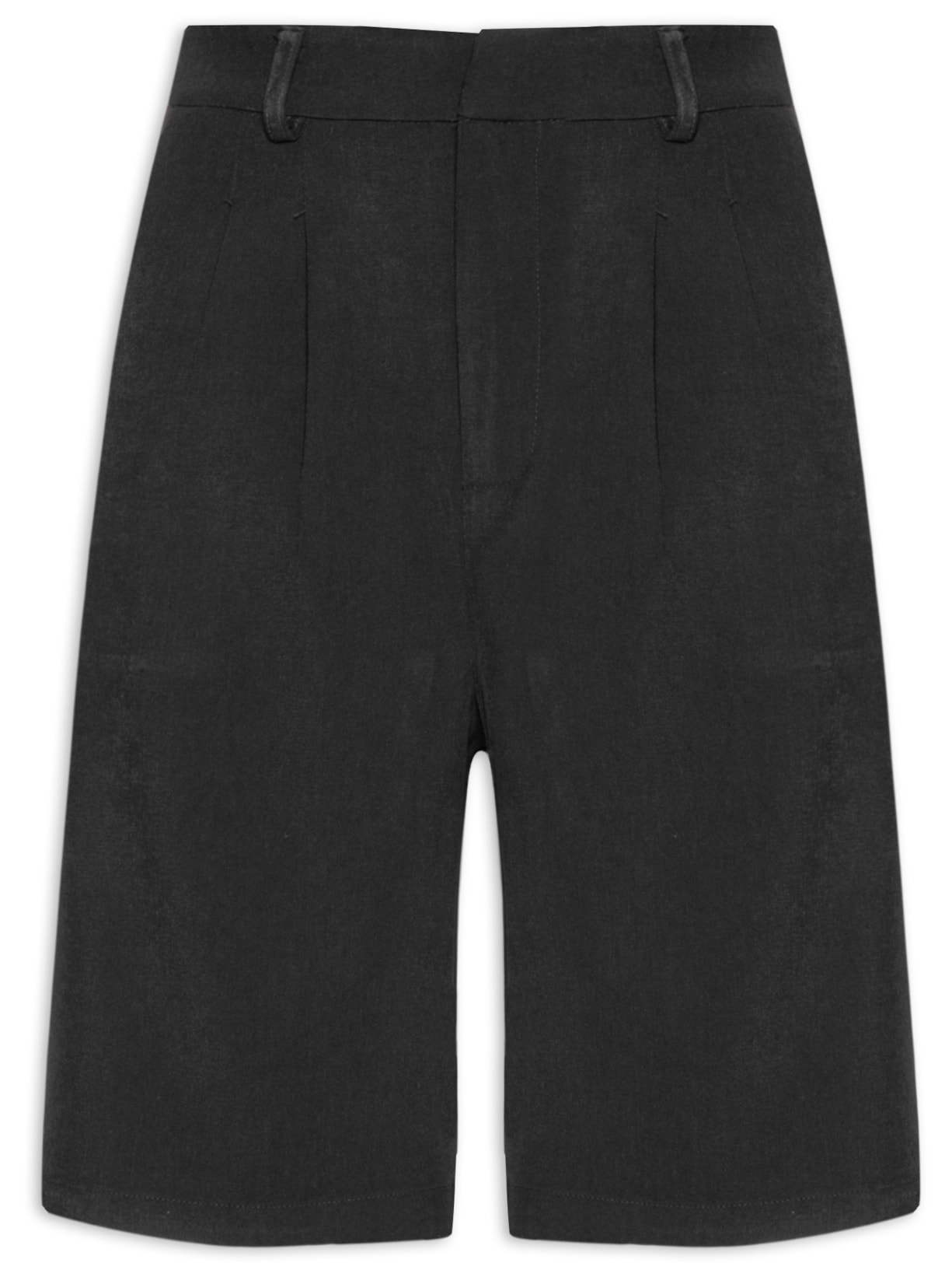 Bermuda Feminina Alfaiataria - Preto