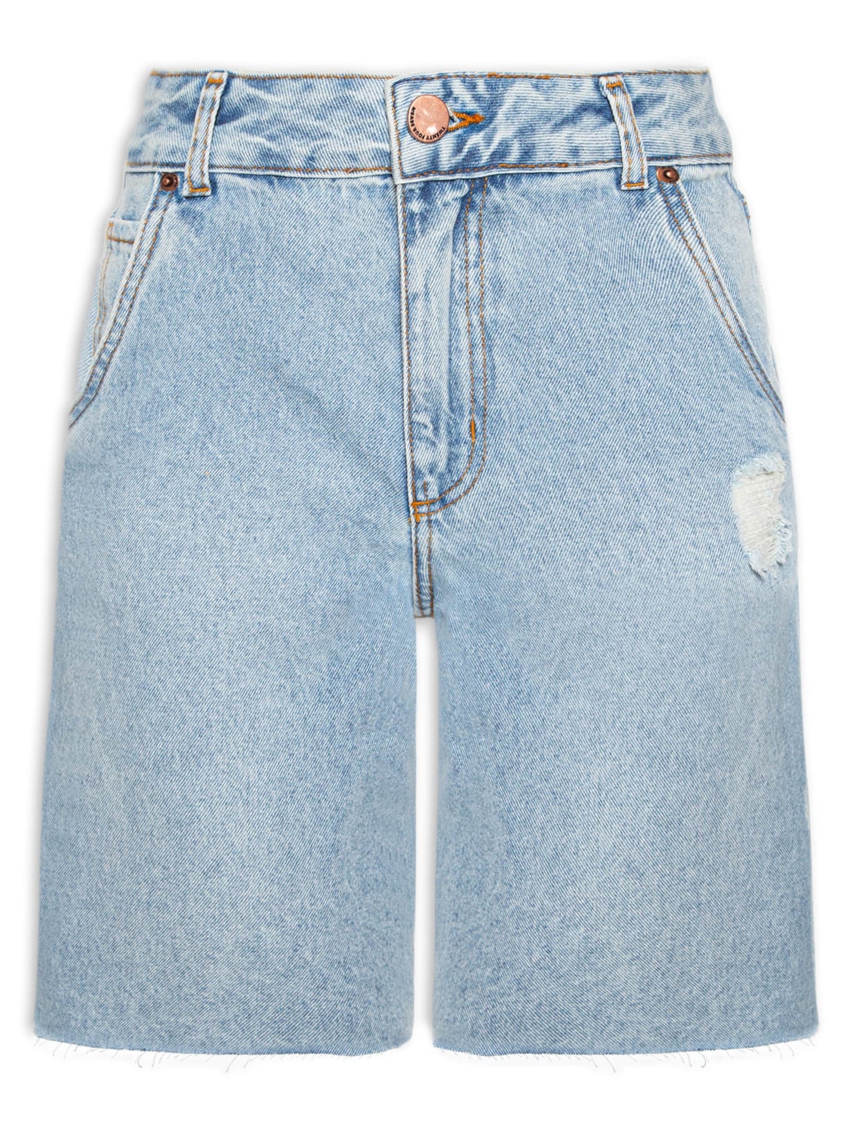 Bermuda Feminina Analu - Azul