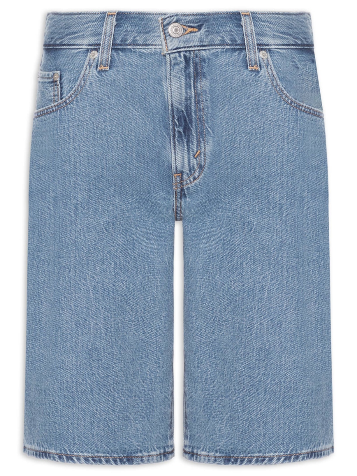 Bermuda Feminina Baggy Dad Jort - Azul