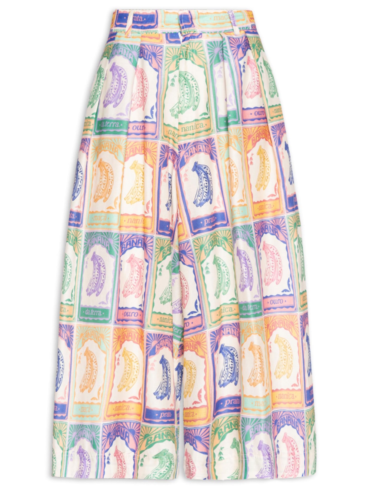 Bermuda Feminina Banana Selo - Bege