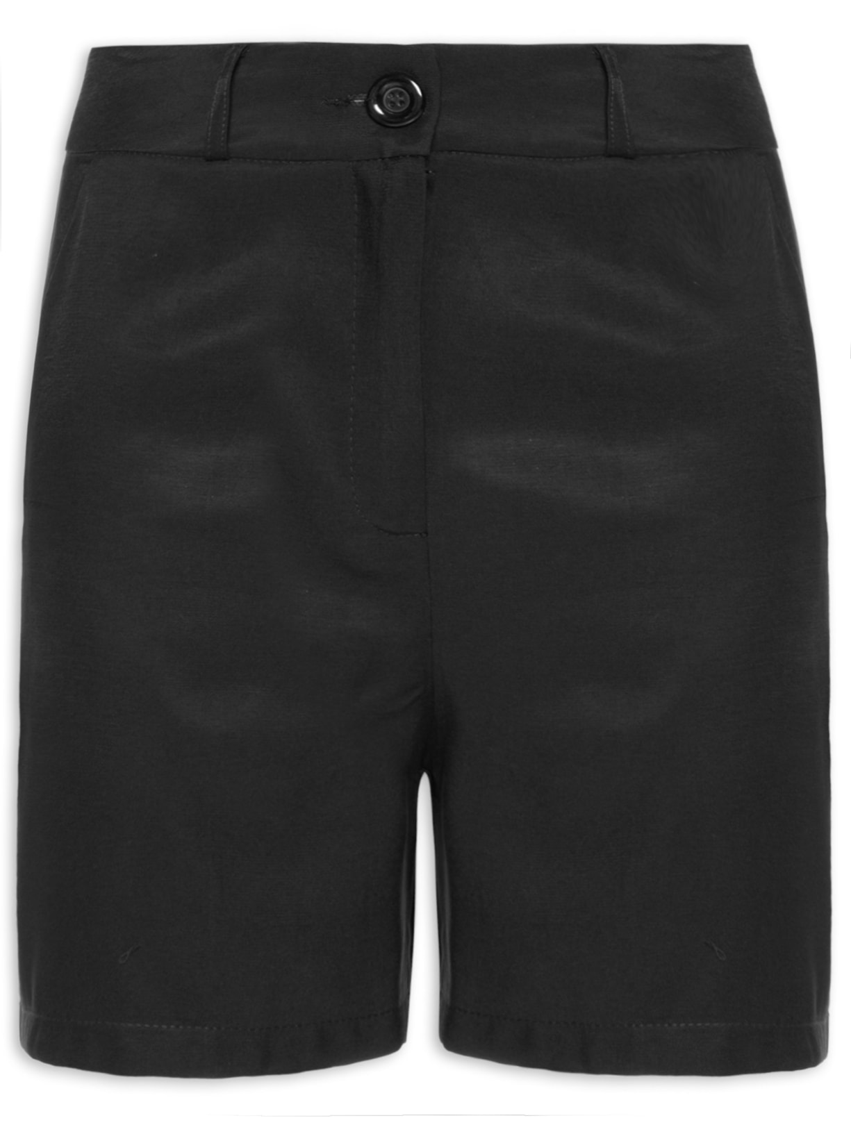 Bermuda Feminina Básica - Preto
