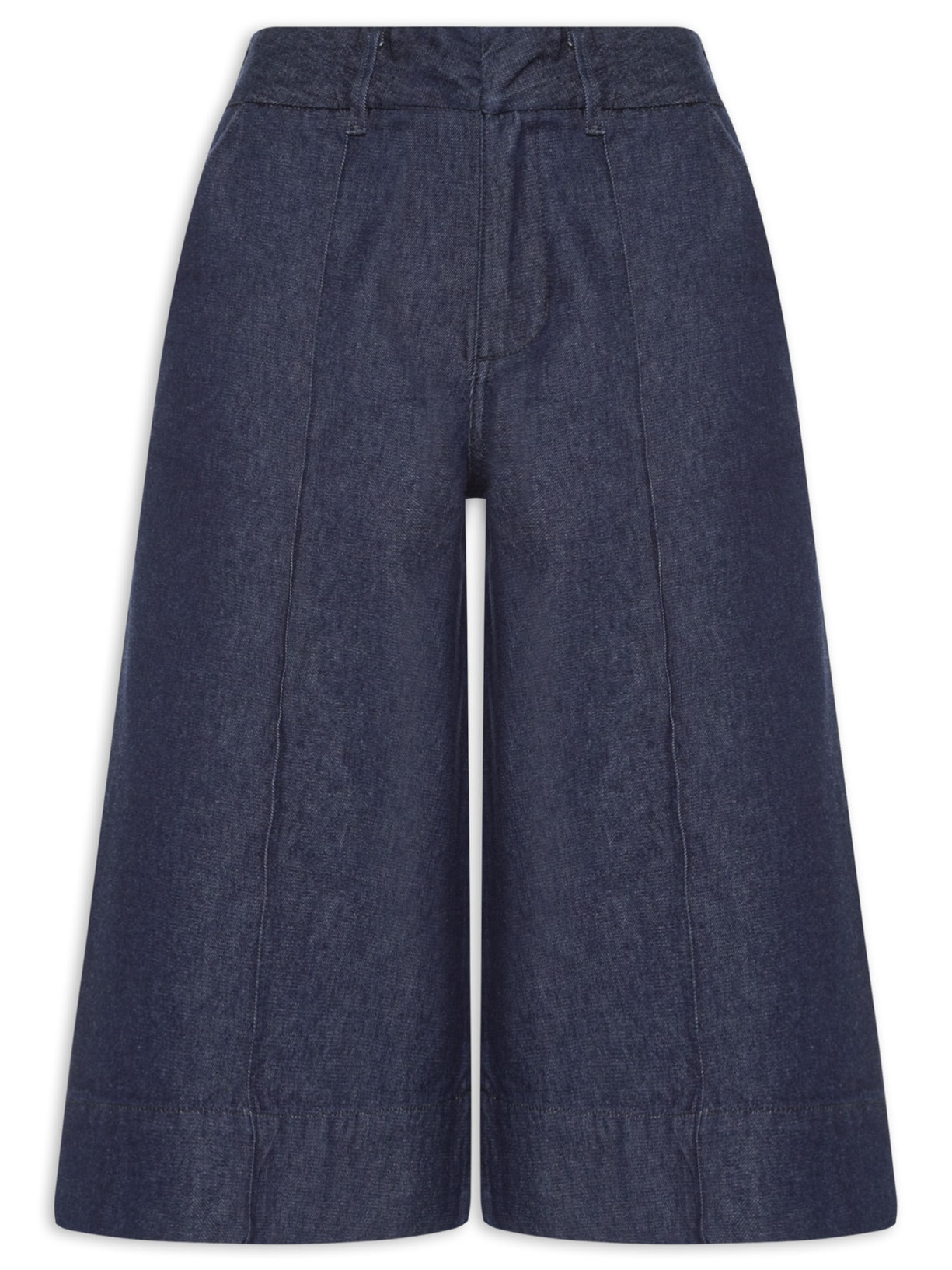 Bermuda Feminina Bianca Azul Carol Bassi