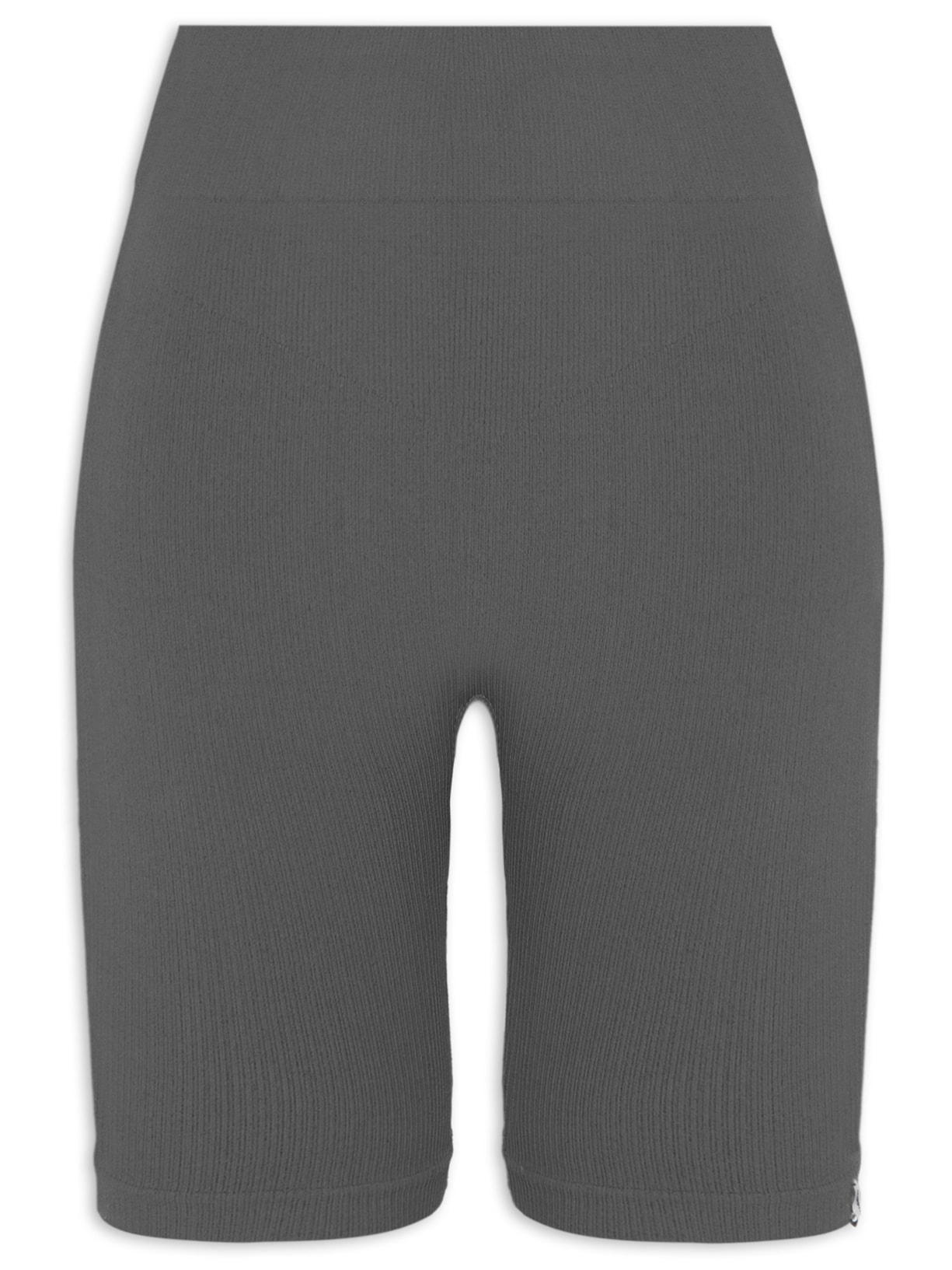 Bermuda Feminina Biker Canelada - Cinza