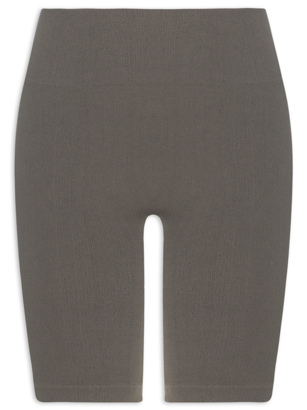 Bermuda Feminina Biker Canelada - Cinza