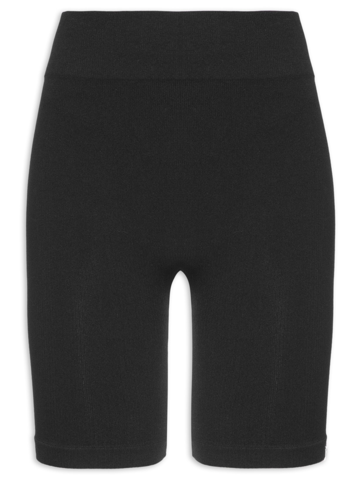 Bermuda Feminina Biker Canelada - Preto