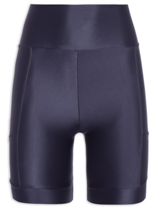 Bermuda Feminina Ciclista Lisa - Azul