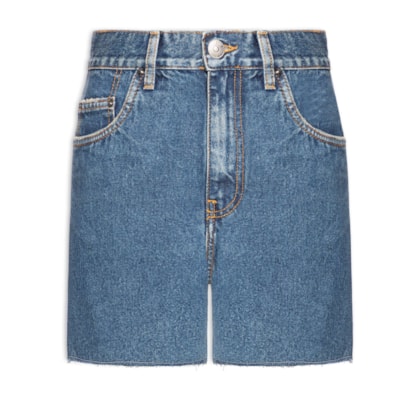 Bermuda Feminina Jeans Basic Blue - Azul