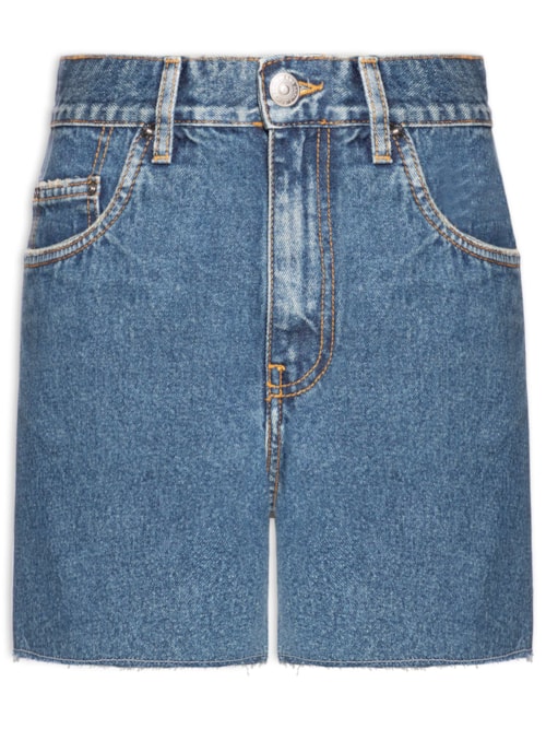 Bermuda Feminina Jeans Basic Blue - Azul