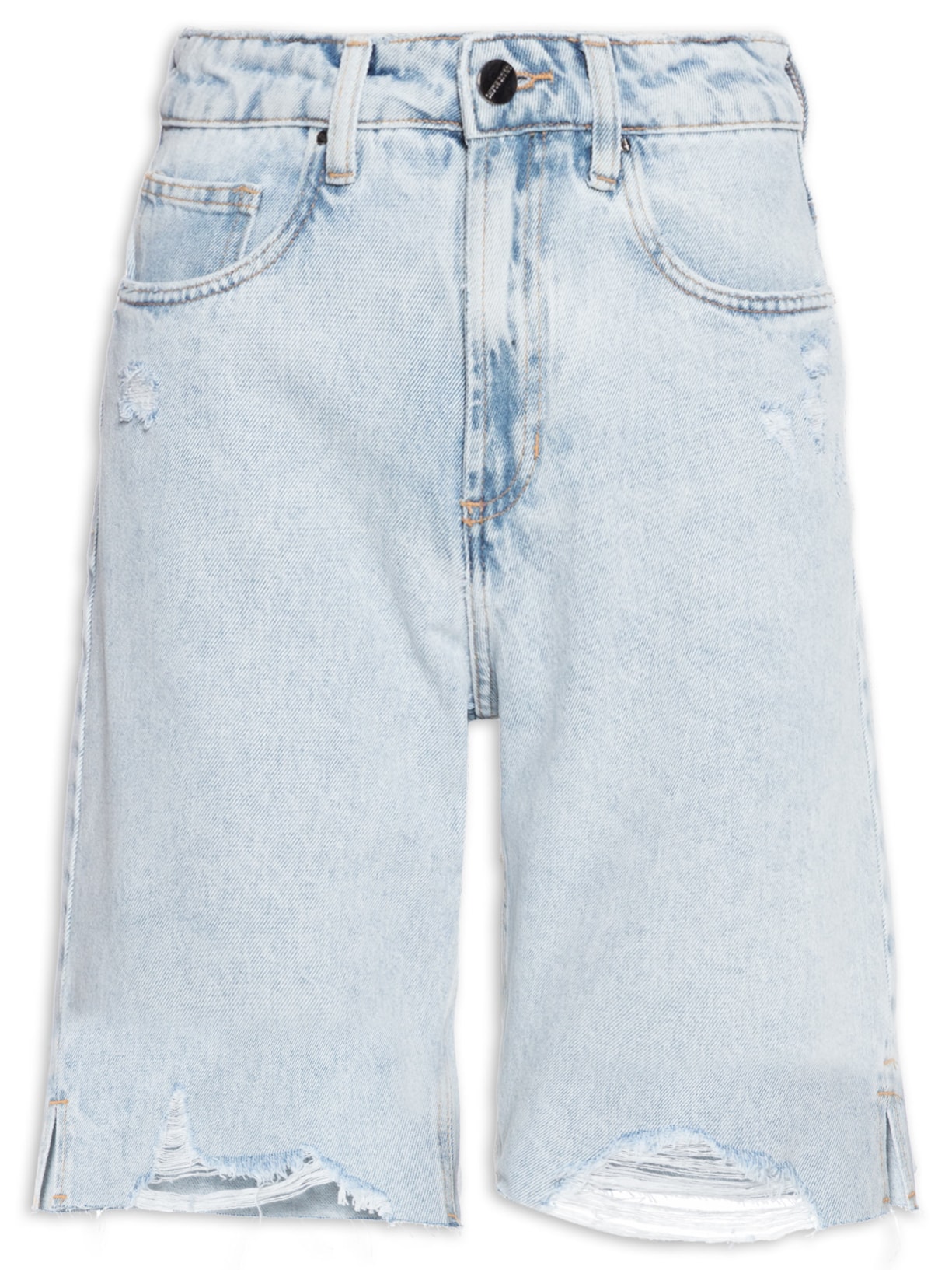 Bermuda Feminina Jeans Catarina - Azul