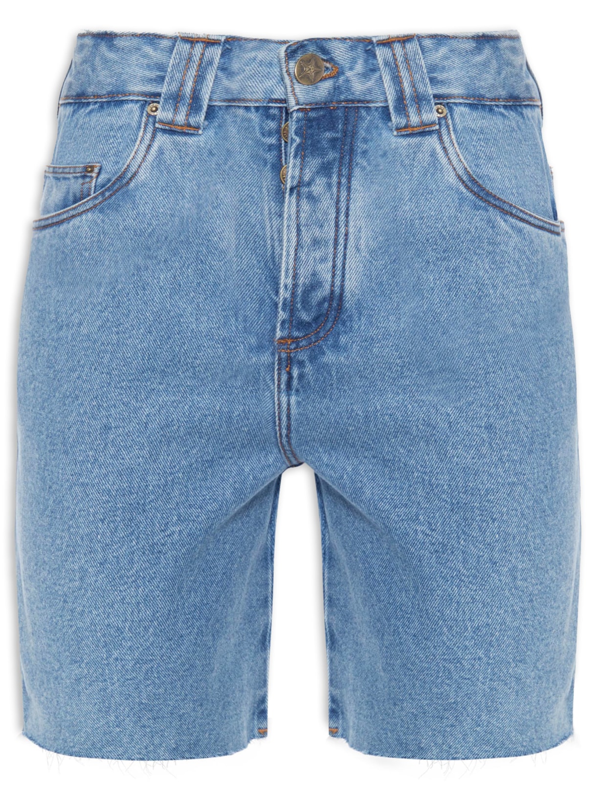 Bermuda Feminina Jeans Fitz - Azul