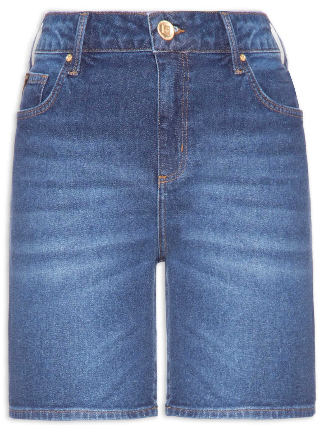 Bermuda Feminina Jeans Raquel - Azul