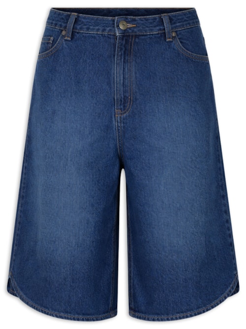 Bermuda Feminina Jeans Serenity I26 - Azul