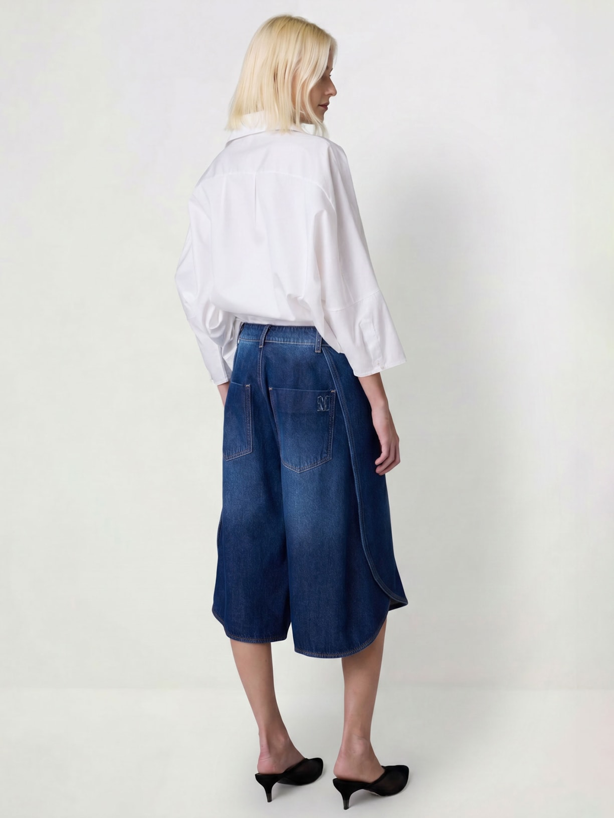 Bermuda Feminina Jeans Serenity I26 Azul Mixed