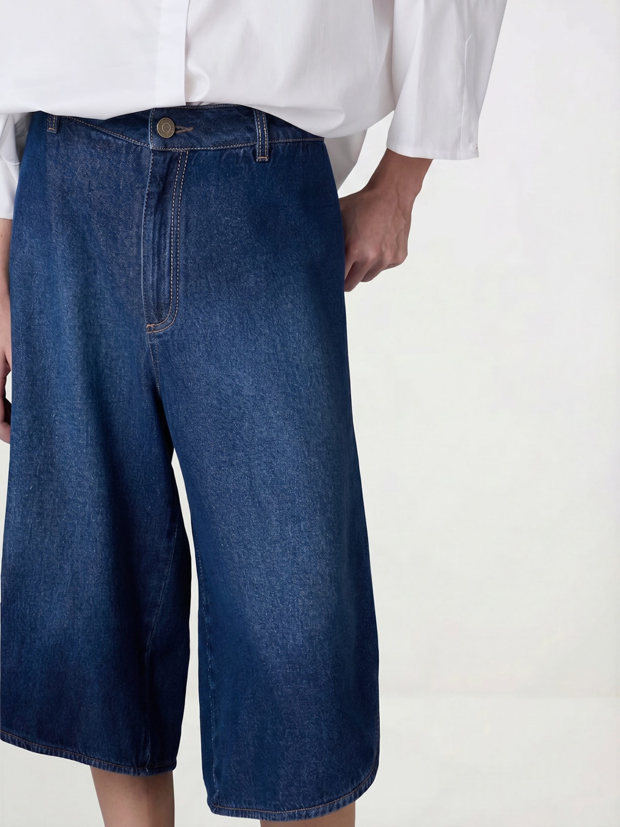 Bermuda Feminina Jeans Serenity I26 Azul Mixed