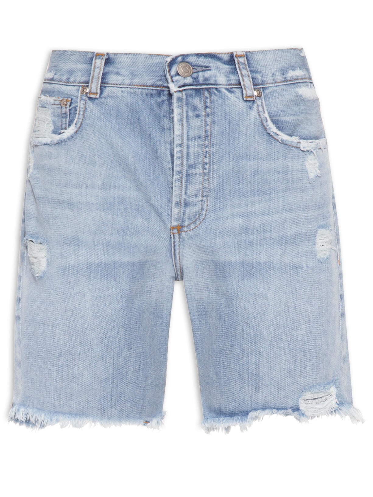 Bermuda Feminina Jeans Vintage - Azul