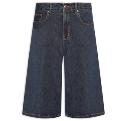 Bermuda Feminina Jorts Jeans - Azul