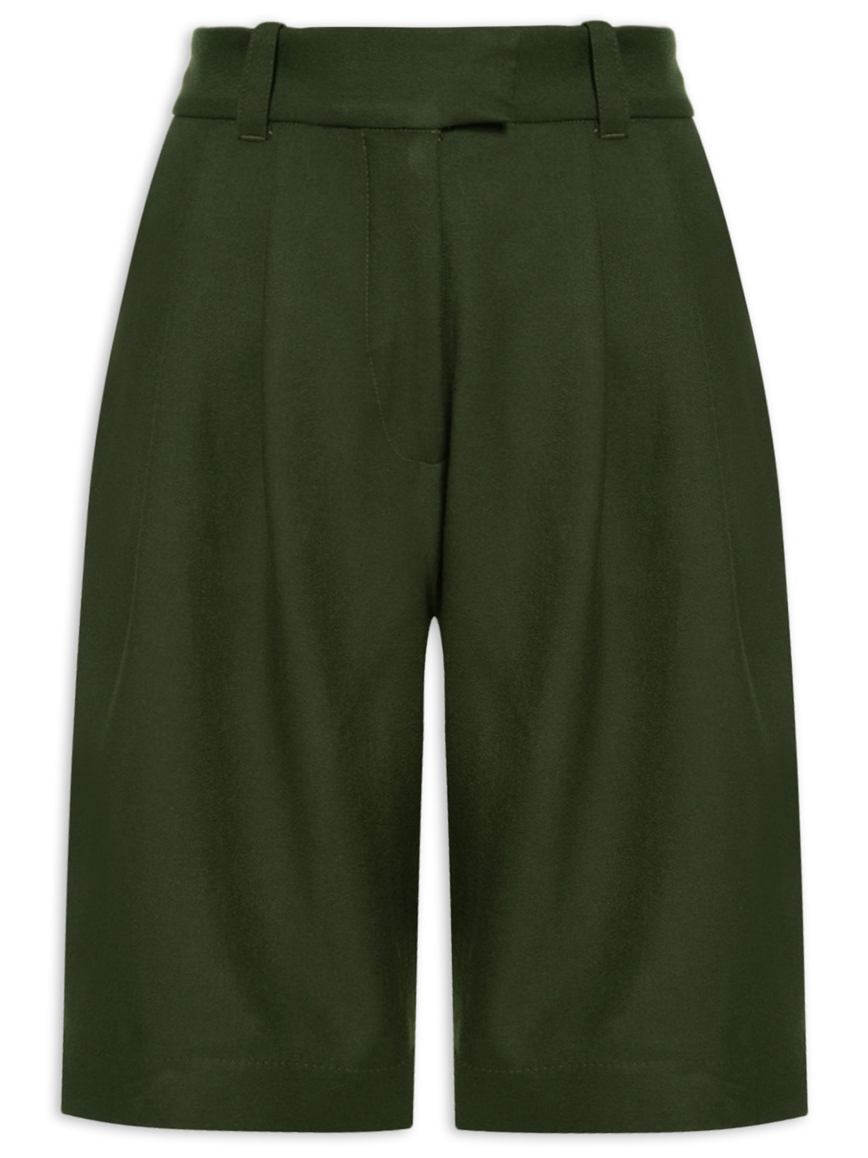 Bermuda Feminina Lã Irdila - Verde