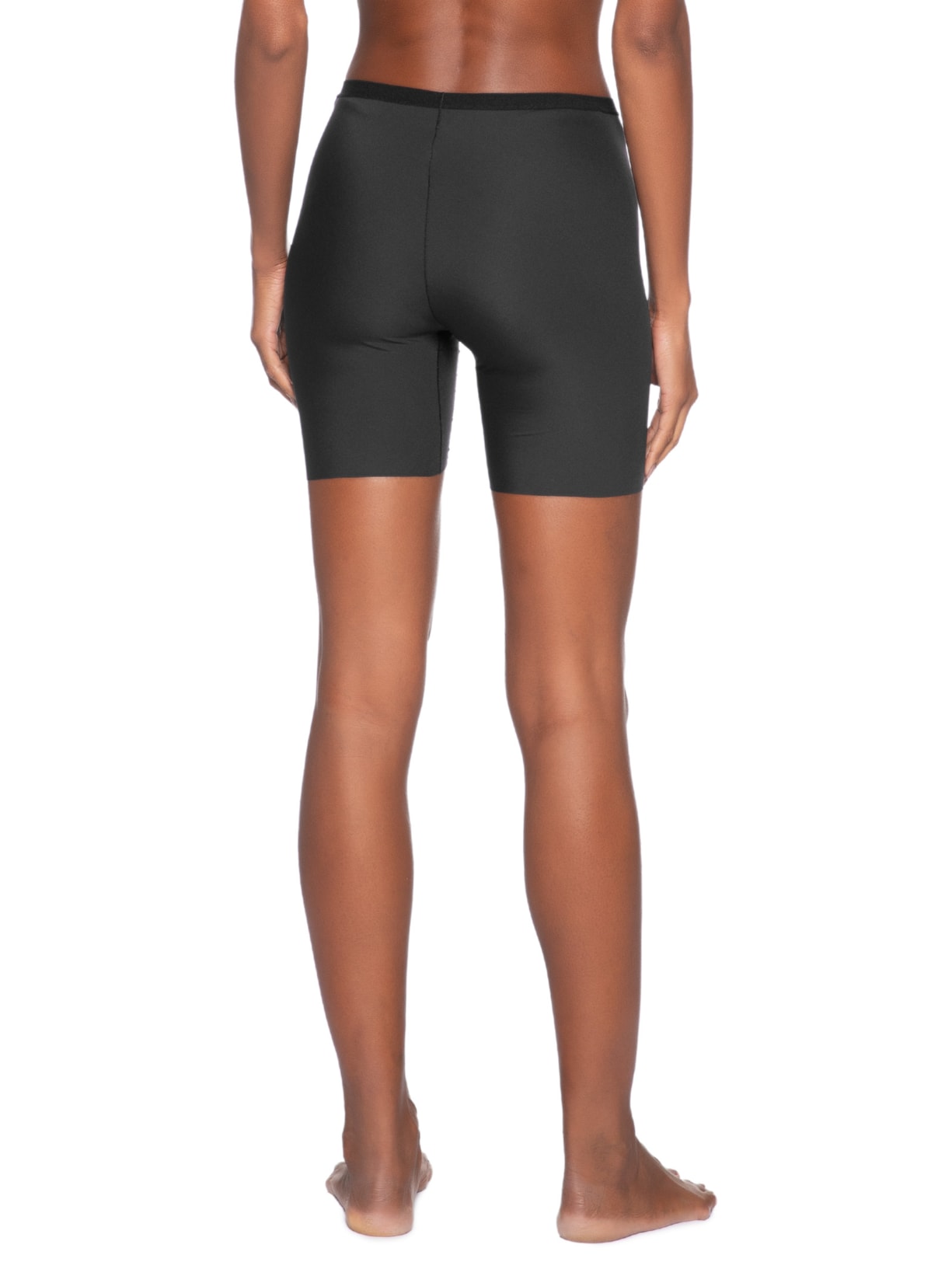 Bermuda Feminina  Leve Compressão Invisible Preto Calvin Klein Underwear