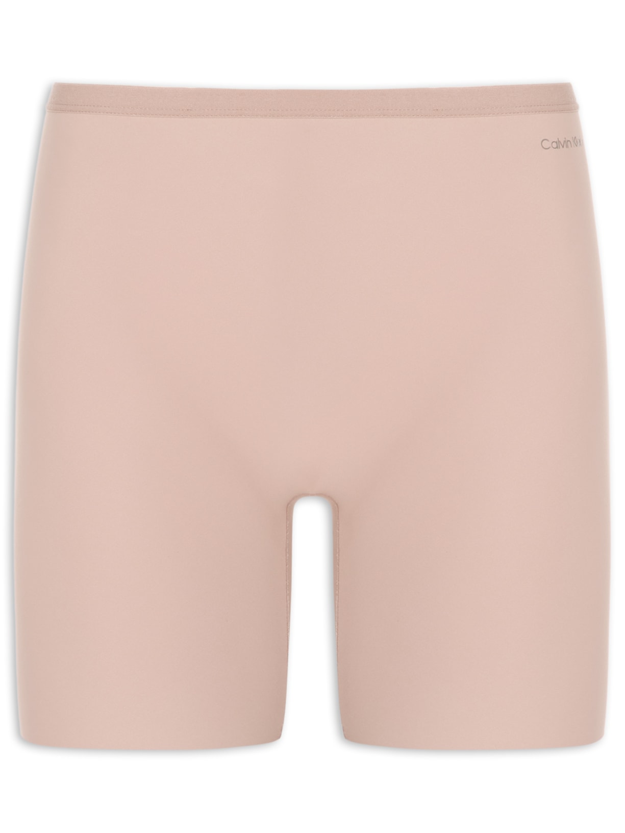 Bermuda Feminina  Leve Compressão Invisible – Bege Calvin Klein Underwear