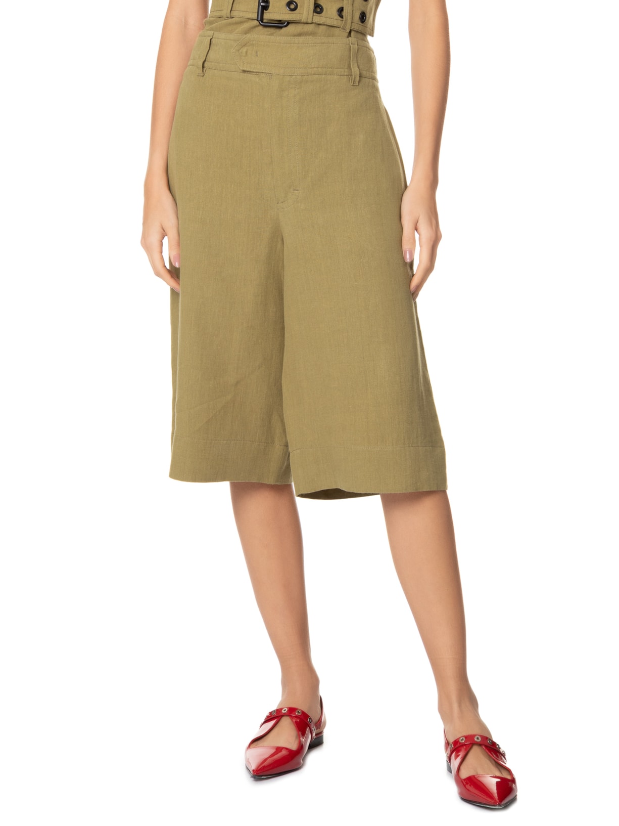 Bermuda Feminina Linhão Lilly Verde Nk