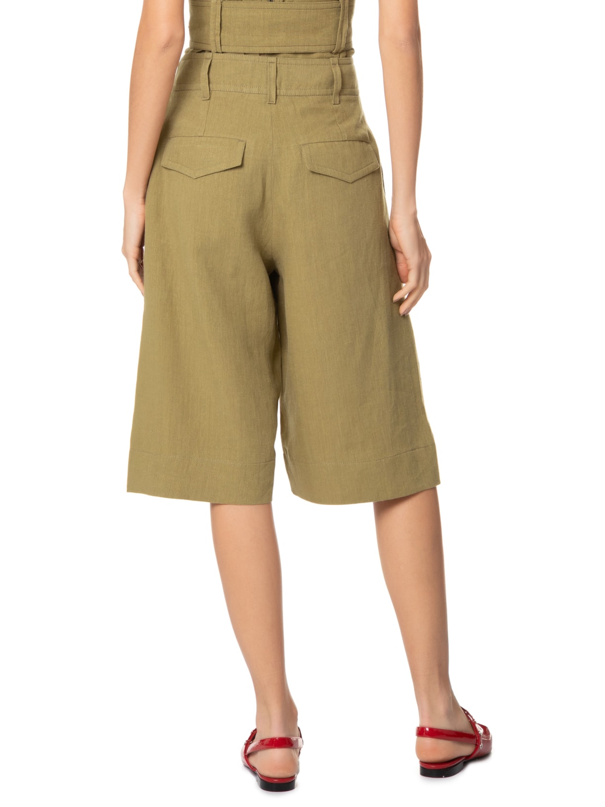 Bermuda Feminina Linhão Lilly Verde Nk