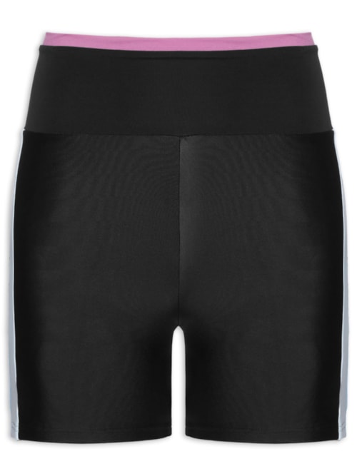 Bermuda Feminina Lisa Pop - Preto