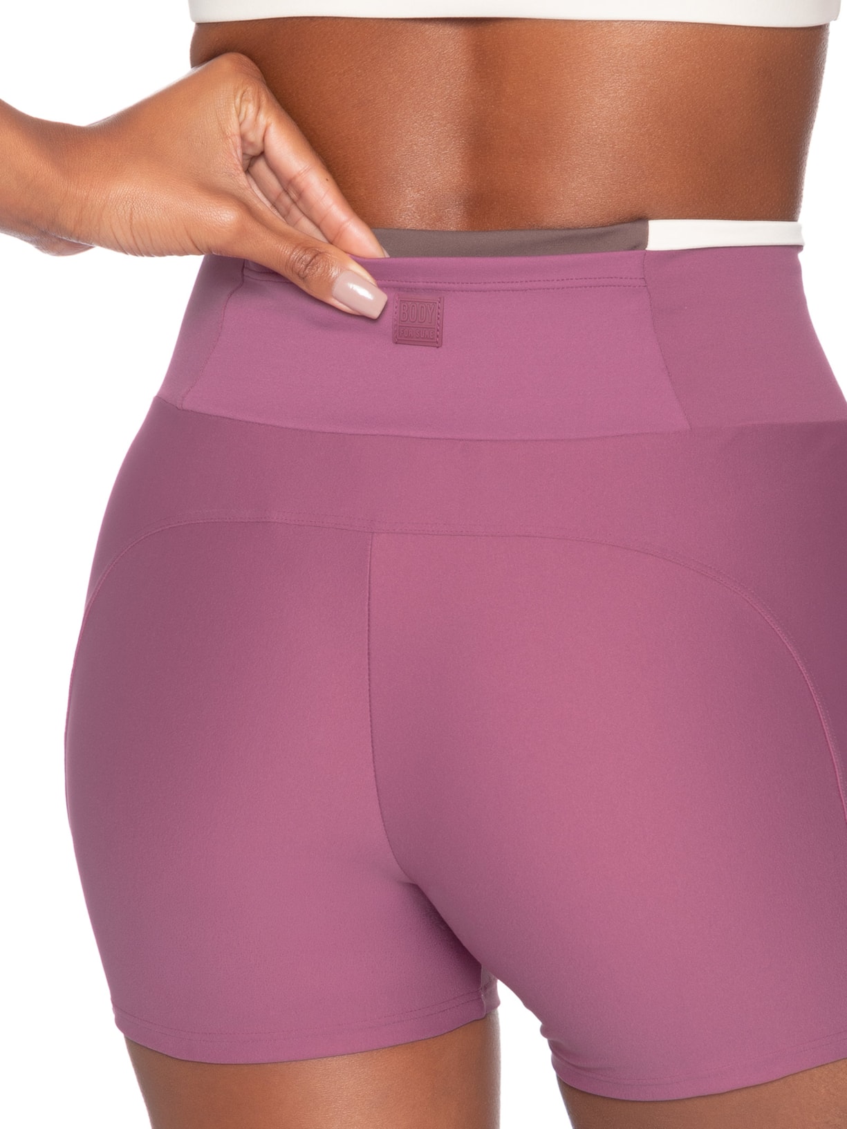 Bermuda Feminina Lisa Roxo Body For Sure