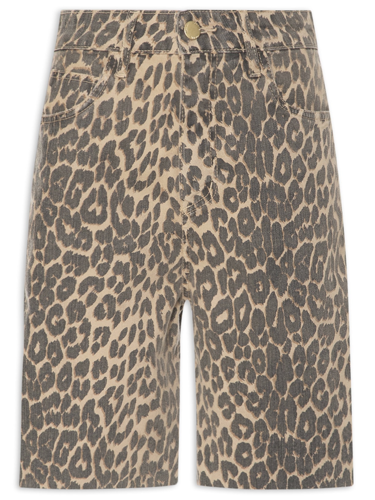 Bermuda Feminina Mia - Animal Print