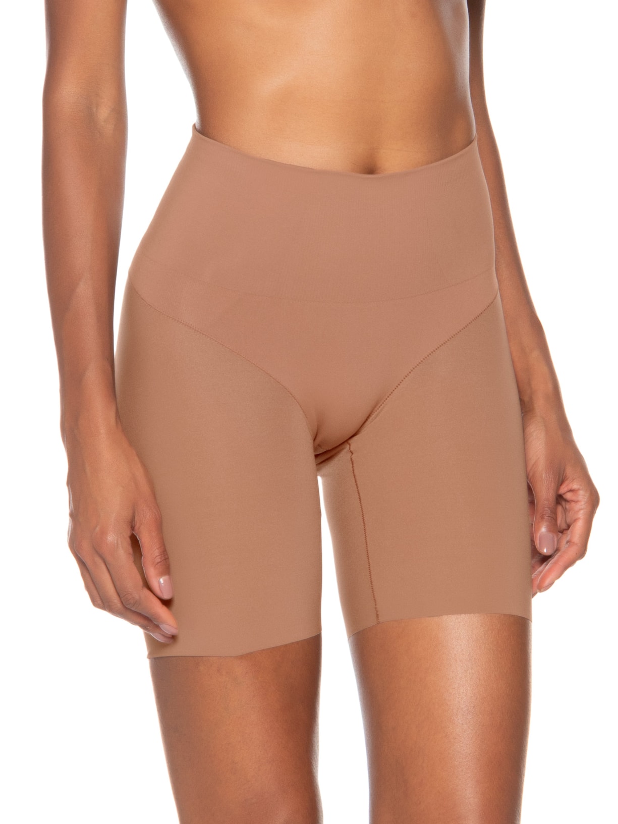 Bermuda Feminina Modeladora Fit Shape Marrom Hope