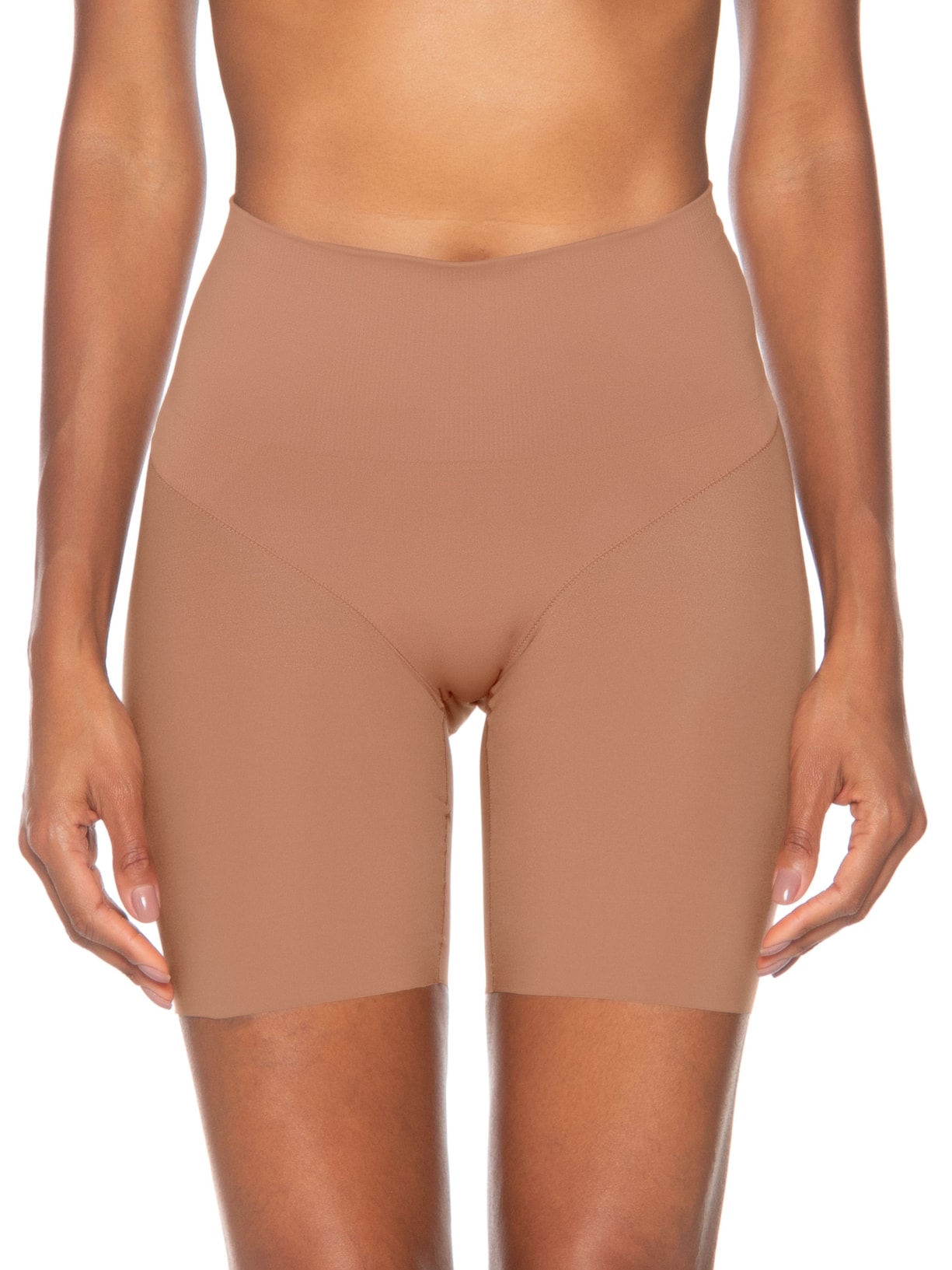 Bermuda Feminina Modeladora Fit Shape Marrom Hope