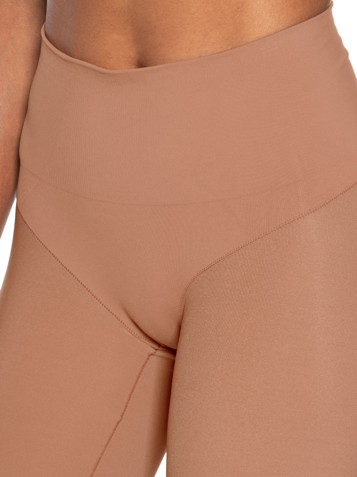 Bermuda Feminina Modeladora Fit Shape Marrom Hope