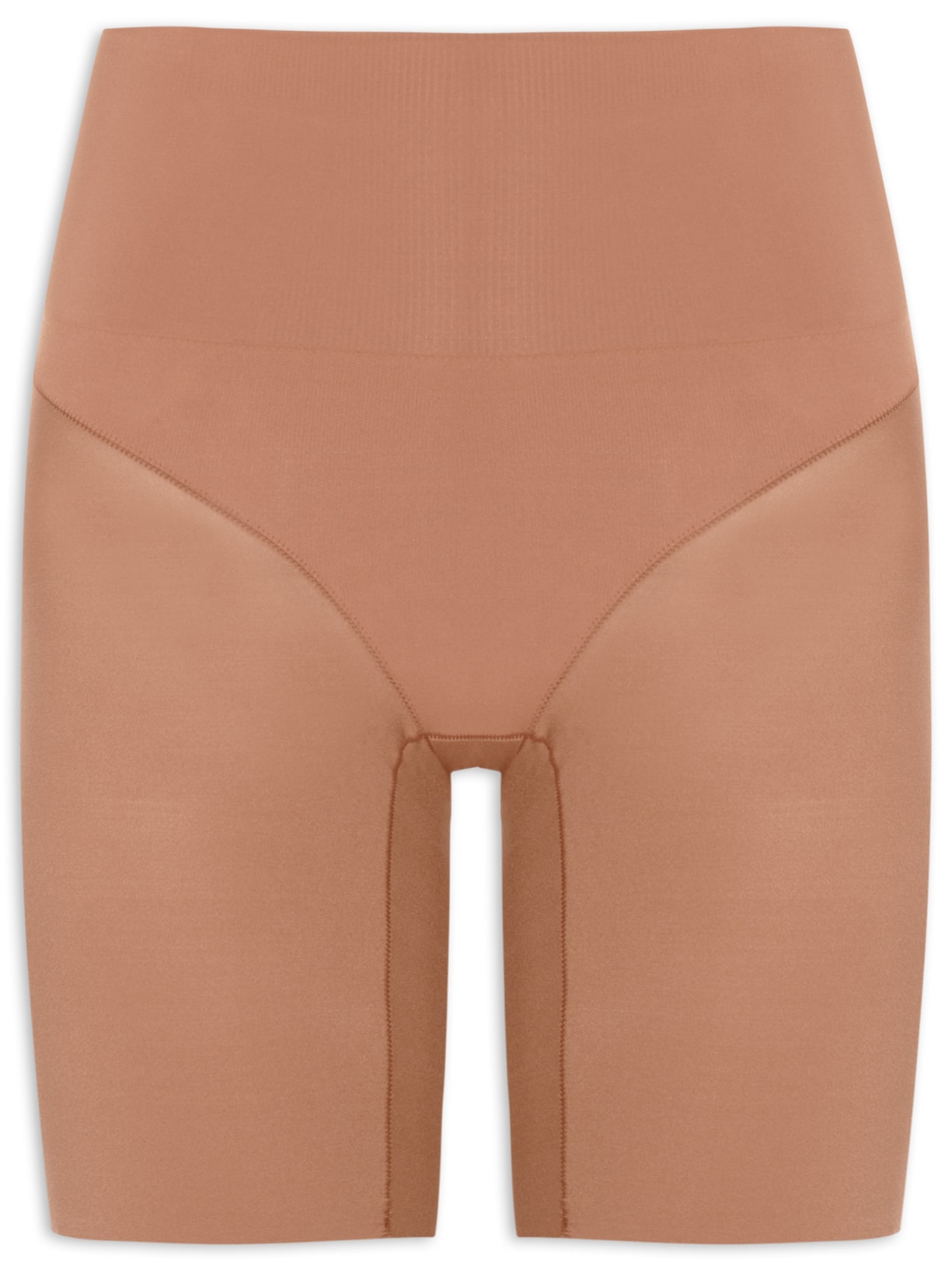 Bermuda Feminina Modeladora Fit Shape Marrom Hope