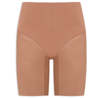 Bermuda Feminina Modeladora Fit Shape - Marrom