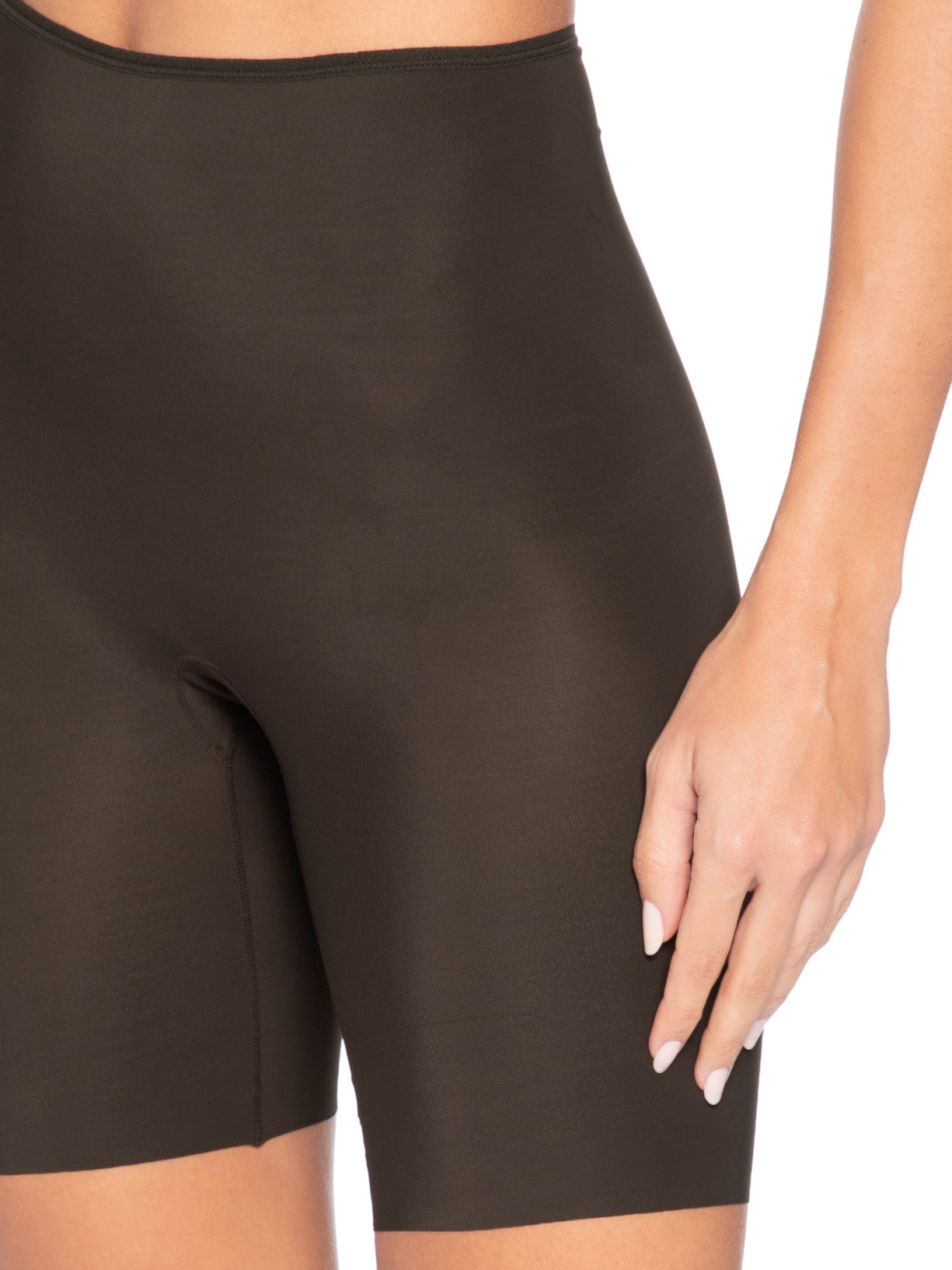 Bermuda Feminina Modeladora Marrom Valisere