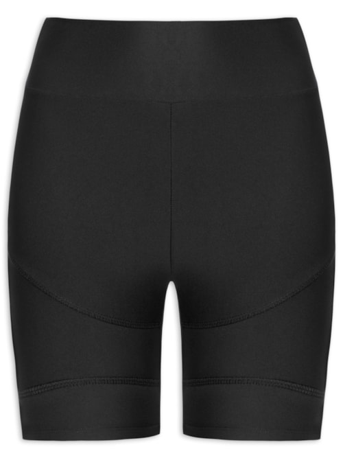 Bermuda Feminina Neoprene Fit - Preto