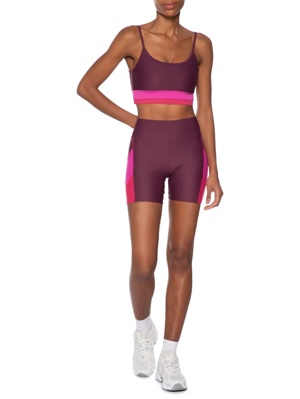 Bermuda Feminina Olympia Vinho Body For Sure