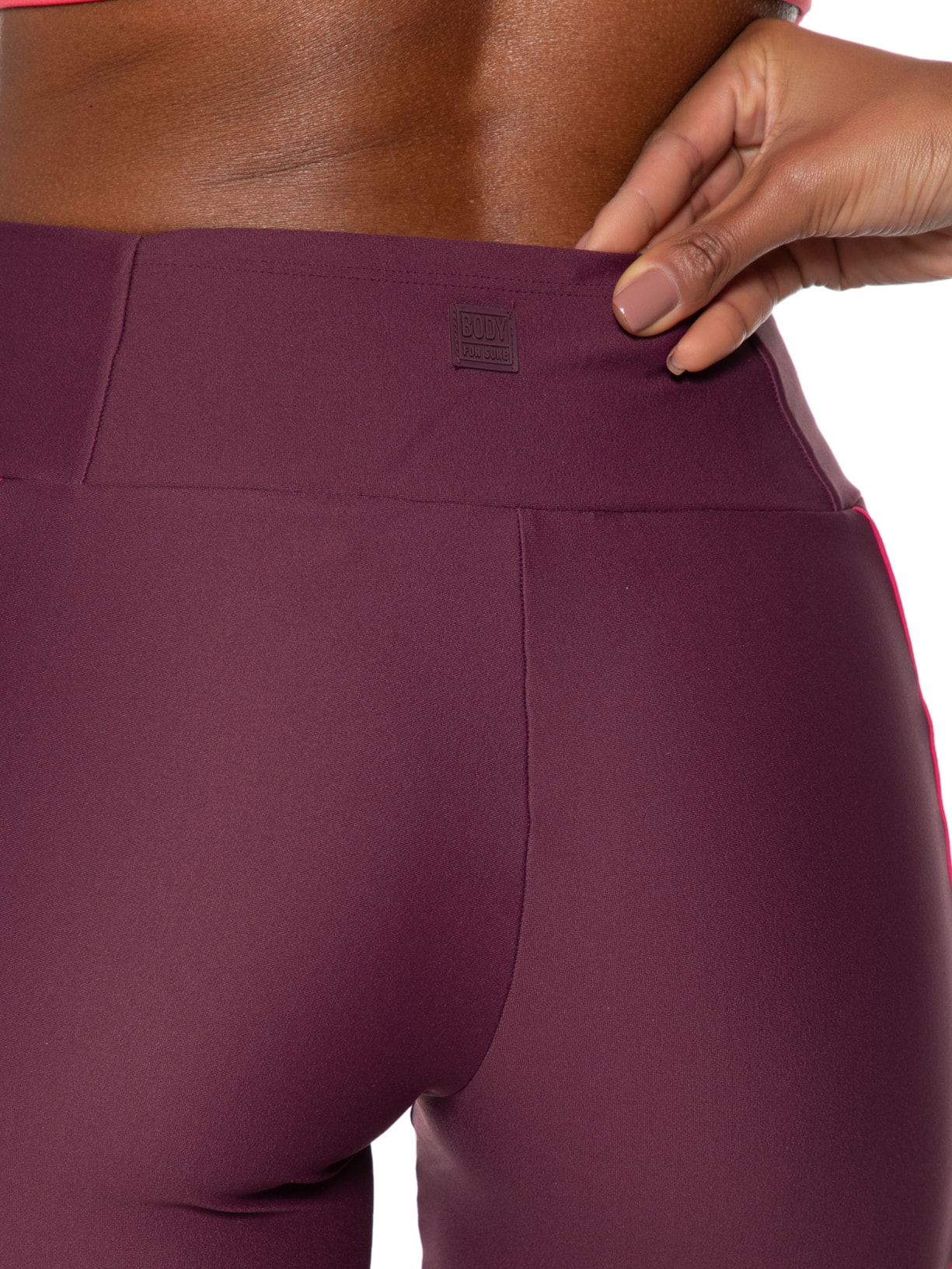 Bermuda Feminina Olympia Vinho Body For Sure