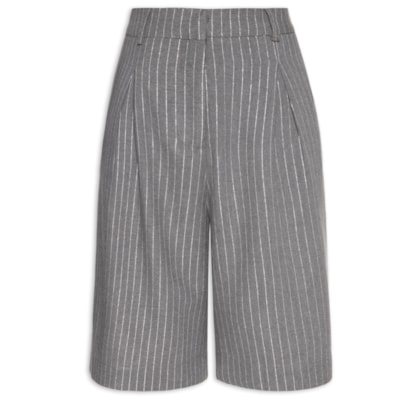 Bermuda Feminina Pop - Cinza